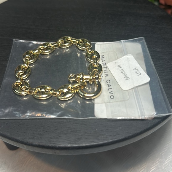 JOOLZ MARTHA CALVO BRACELET NEW! MARINER CHAIN LINK - Picture 4 of 8